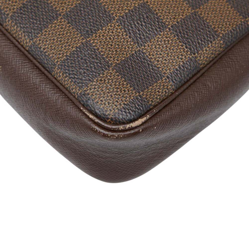 LOUIS VUITTON Authentic Brown Damier Leather Shoulder Bag - Picture 4 of 10